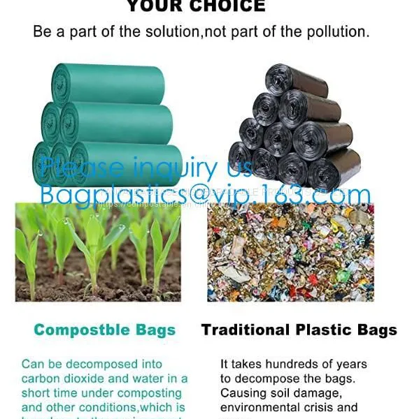 Compostable Recyclable Clear Poly Bags Custom Logo OPP Material Plastic Self Adhesive Seal Garbage Bag Bagease Bagplasti photo-2