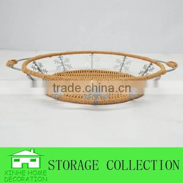 Christmas Paper String Basket Weave photo-5