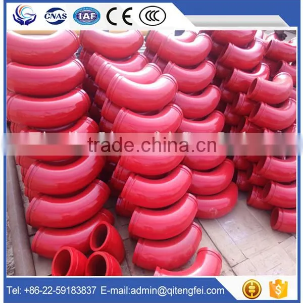 DN125 Concrete Pump Casting Double Wall Elbow DN125 photo-3