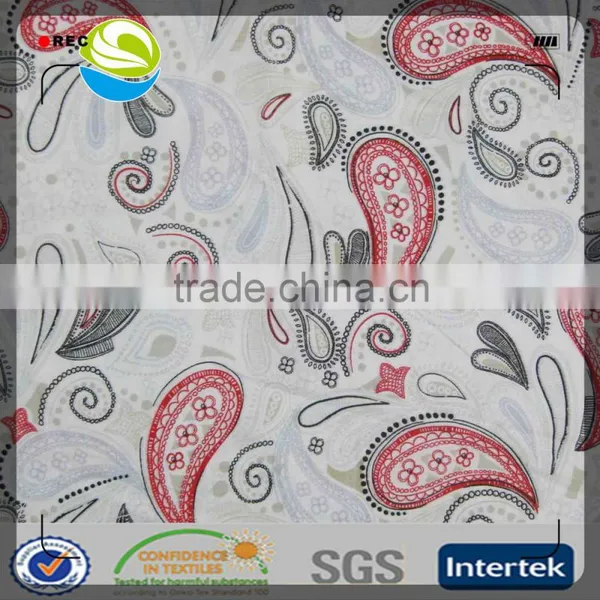 Fashion Printed 55% Cotton 45% Polyester Poplin Fabric for Shirt photo-4