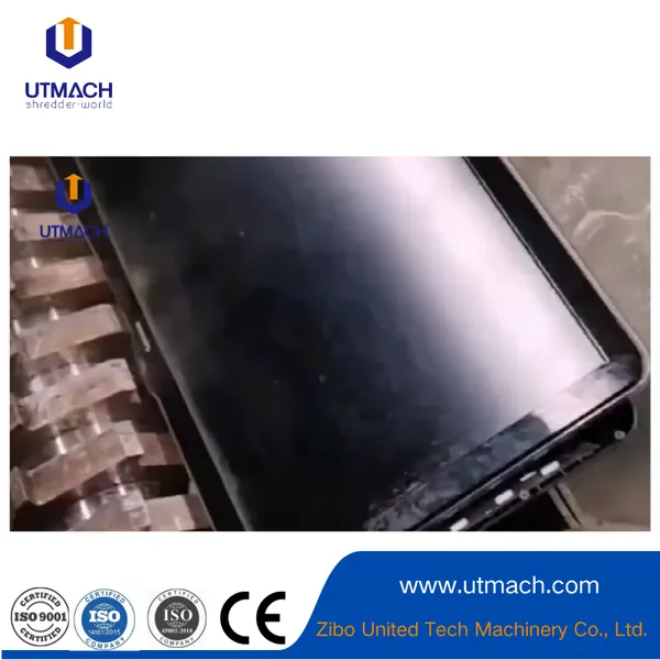 Powerful Crushing Double Shaft Shredder photo-4