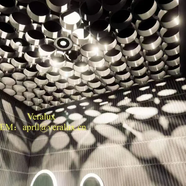 Round Tube Aluminum Ceiling Modern Architectural Design photo-2