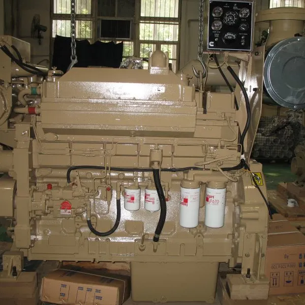 High Quality 522kw 1800rpm Cumins KTA19-M4 Ship Diesel Engine photo-2