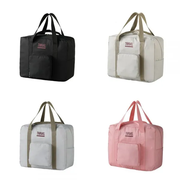 Wholesale Girls Cute Large-capacity Lightweight Travel Bag Student Travel Duffel Bag Oxford Cloth Wear-resistant Waterproof Storage Bag Shoulder Bag photo-1