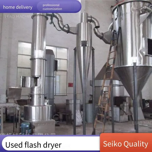 Calcium Phosphate Rotary Flash Dryer, High-efficiency Drying Equipment for Chemical Products photo-3