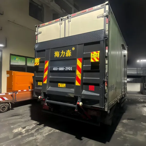 HLS 24V DC Hydraulic Car Tailboard, Dedicated Lifting and Loading/unloading Tailboard for Light Truck and Van photo-2