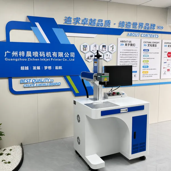 ZCINKJETS 20W Static Fiber Laser Marking Machine for Fine Metal Parts Logo QR Code Serial Number Nameplate Hardware photo-3