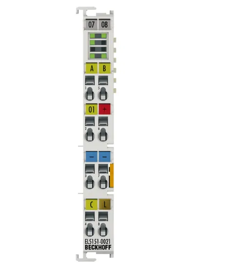 Beckhoff EL5151-0021 Терминал интерфейса инкрементального энкодера EtherCAT 24В DC Модуль управления движением высокой точности
