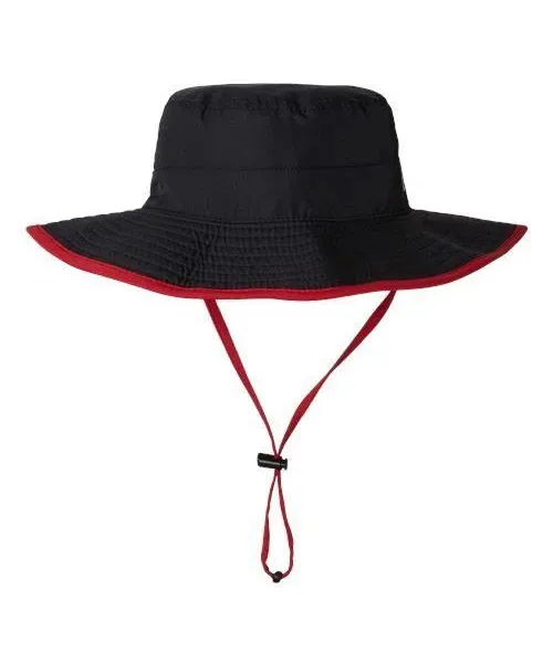 Wide Brim Quick Dry Outdoor Bucket Hat Windproof Adjustable Chin Strap UV Sun Protection Fishing Hiking Hat Custom Logo Wholesale photo-2