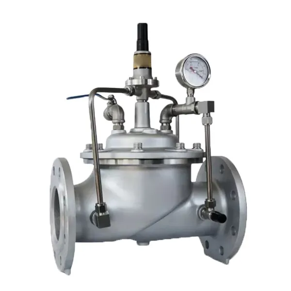 Factory Direct Sales of High-quality Stainless Steel Pilot Operated Hydraulic Control Valve photo-3