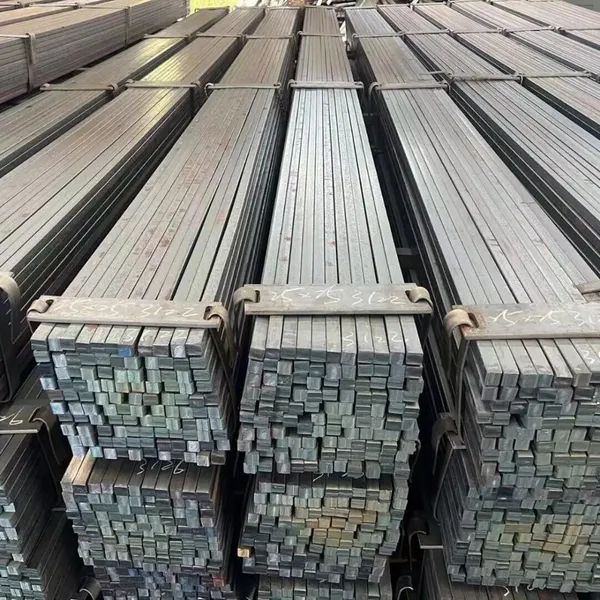 ASTM A36 JIS S45C Твердый квадратный углеродистый стальной пруток | Прямой экспорт от завода