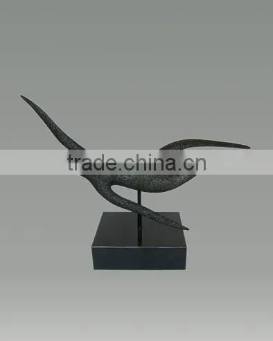 Nude Female Chasing The Eaves Bronze Graceful Sculpture Urban Statue photo-6