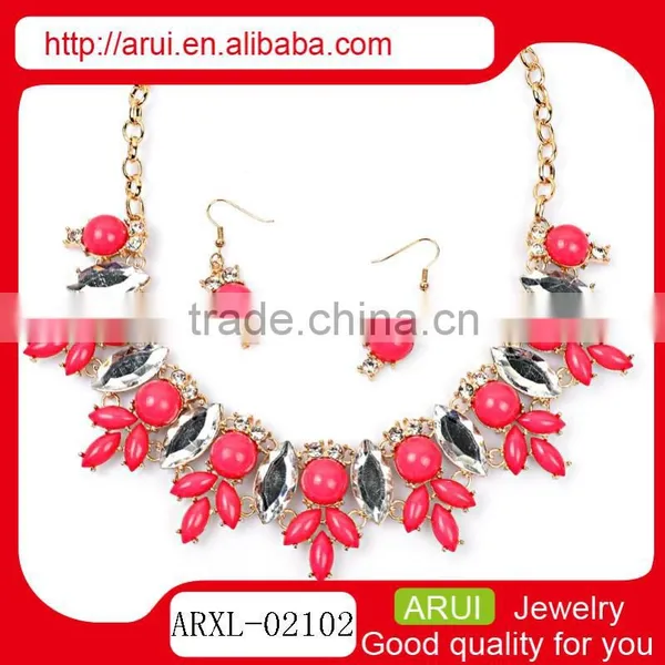 Bulk Colored Stones Crystal Jewelry Fashion Necklaces 2016 Quality Choice photo-2