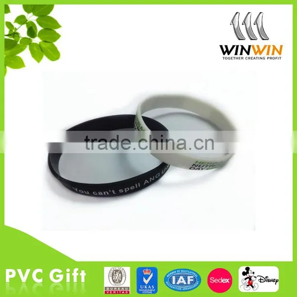 You Can't Spell ANG US Without US Logo Silicone Wrist Strap