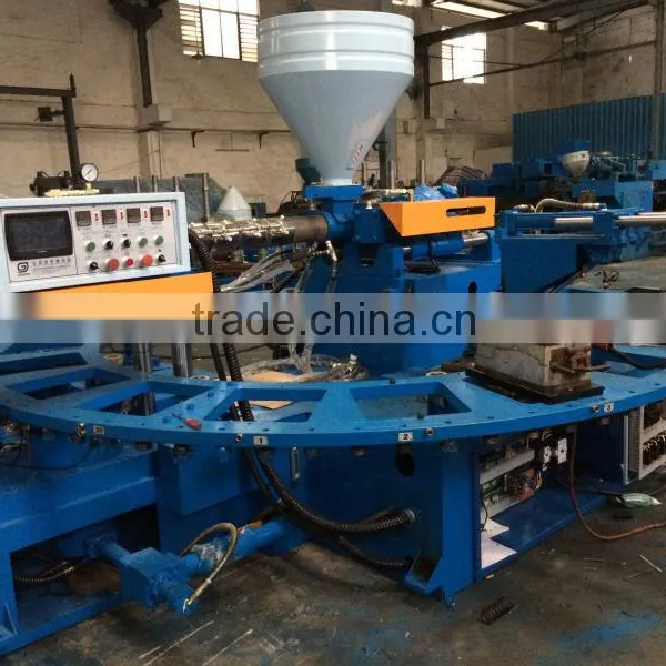 Automatic Mold opening PCU shoe injection molding machine