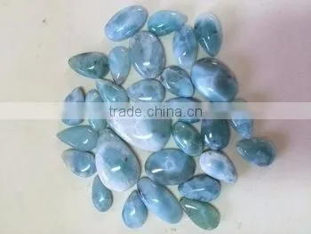 Larimar Gemstone Cabochons photo-2