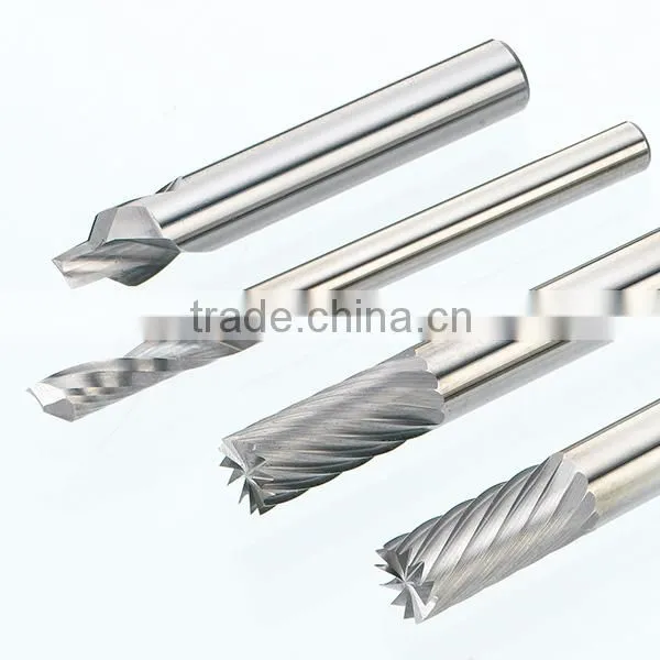 Solid Carbide 2 Flute Step End Mill Cutter For Cutting Acrylic photo-5