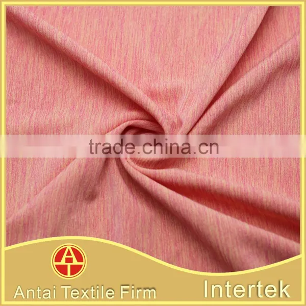 Breathable Yarn Dye Cotton Touch Jersey Fabric for Leggings Sport Fitness photo-2