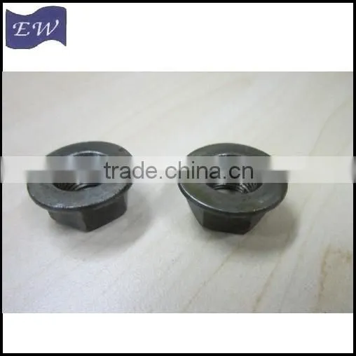 1/2"-20 Hex Flange Nuts, Serrated-UNF on Stock photo-5