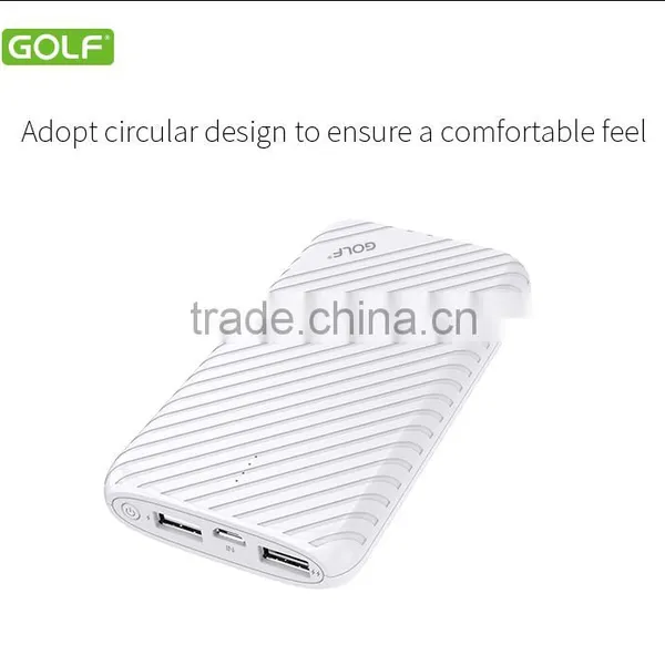 GOLF Original Pineapple Series G17GB Smart Power Bank 8000mAh Li-ion Dual USB Pineapple Power Bank photo-2