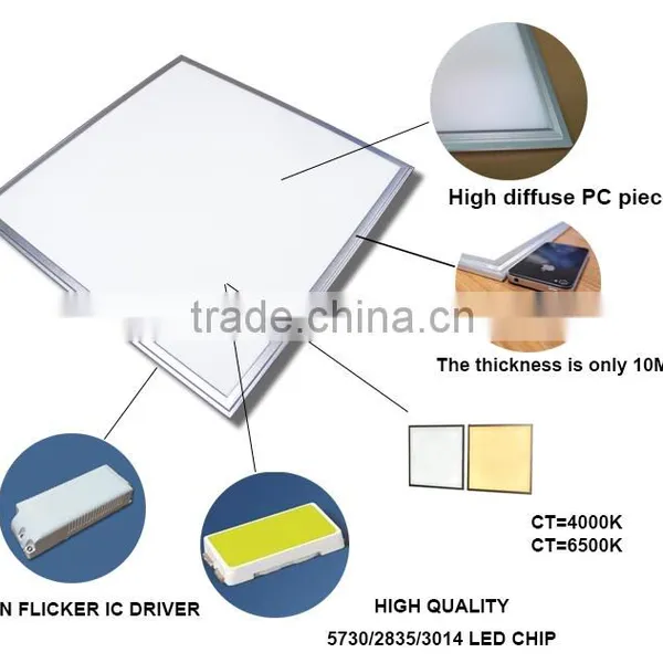 Recessed 600X600 mm 36W Flat LED Panel Light Led Panel Light Housing Office Led Office Ceiling Light photo-2