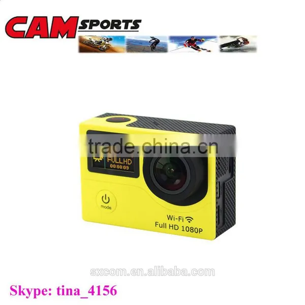 2.0" LCD+0.95" OLED Dual Screen WiFi 1080p Full HD Sport Camera photo-3