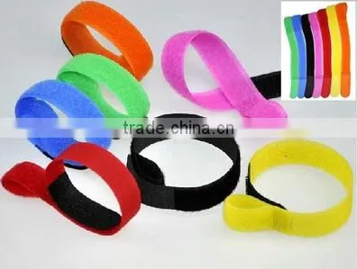 Muti-use Colorful Hook and Loop Magic Tape Wire Cable Tie photo-3