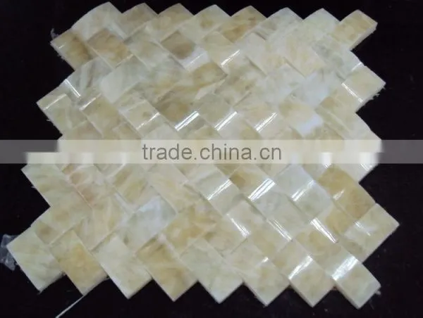 Honey Onyx Mosaic---3D Desigh----Cheapest Price photo-6