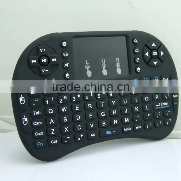 I8+ 2.4 GHz Wireless Keyboard With Touchpad Mouse photo-3