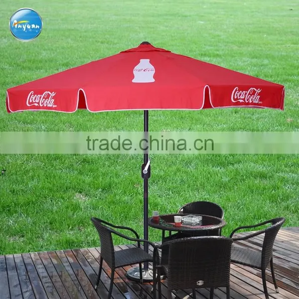 Red Color Good Print Cheap Promotional Umbrellas photo-2
