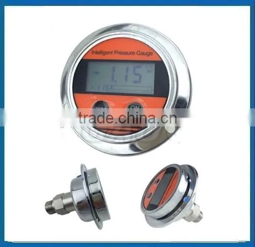 Battery Supply Back Mounted Digital Oil Pressure Gauge With Lcd Display photo-4