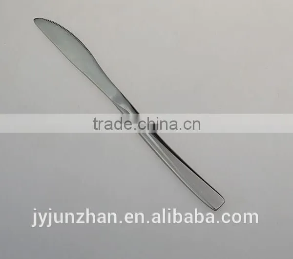 Newest Stainless Steel Table Knife With 6.0mm Thickness , Mirror Polish, Perfect Handle Design photo-3