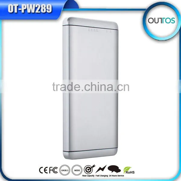 2016 Newest Qualcomm Certified Quick Charge 2.0 Portable Quick Charge Power Bank 10000mah