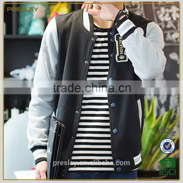2016 Wholesale Price Letterman Jacket Student Hoodie Sportwear Young Men photo-2