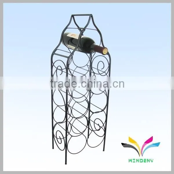China Supplier High Quality Hot Sale Stable Metal Wall-mounted Decorative Dinosaur Wine Bottle Rack photo-2
