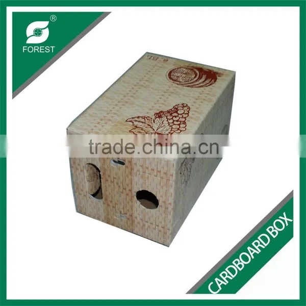 CUSTOM PRINTED CARDBOARD PACKING BOX FOR FRESH FRUIT TOP AND BOTTOM CORRUGATED PACKING BOX WITH FULL LID photo-5