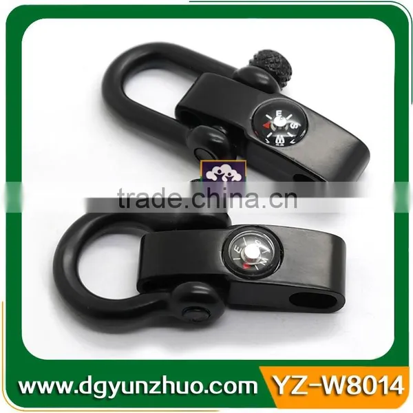 Black MINI Compass With Adjustable Shackle photo-3