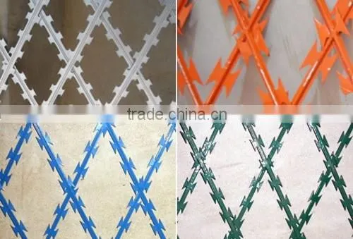 Anping Factory Galvanize Razor Barbed Wire photo-3