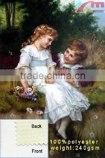 waterproof polyester printing canvas stretch canvas art