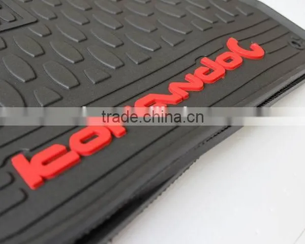 Wholesale Custom Fit Full Set Type PVC Auto Car Floor Mats For SSANGYONG KORANDO photo-3
