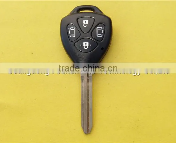 Keyless Entry 4 Button Replacement Remote Key Fob Case Blank Shell for Toyota Car Key Toy43 Blade photo-2