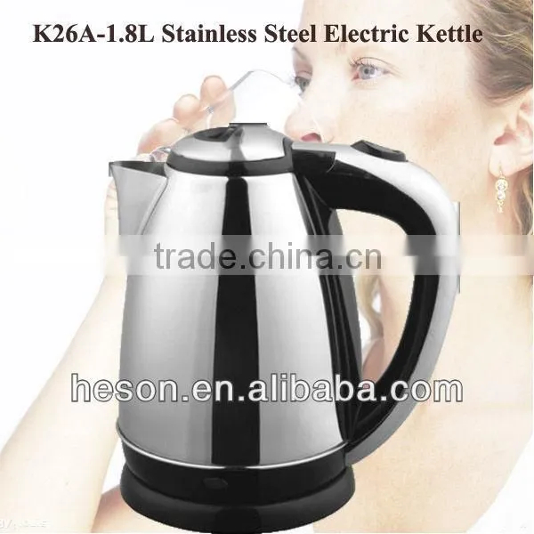 K26 1.8L Stainless Steel Household Electric Tea Kettle