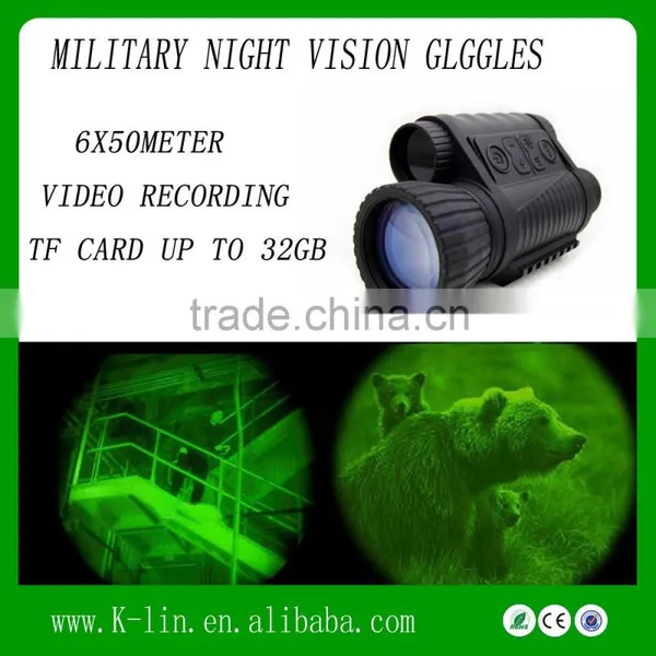 Best Selling 6x50 Monocular Night Vision,Black Color Night Vision Monocular photo-3