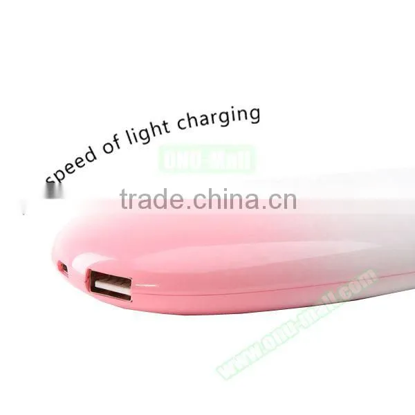 Portable 6000mAh Tear Shape Untrathin Li-polymer Power Bank, Mini Power Bank for Sales photo-3