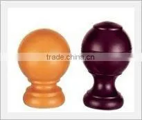 Bamboo Wooden Curtain Rod Finial Bracket Ring Curtain Acc