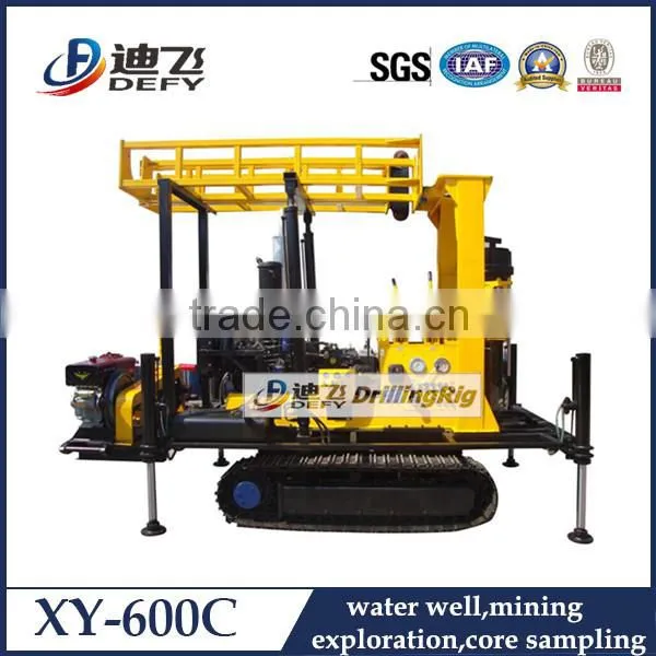 300-600m XY-600C Portable Used Water Well Drilling Machine for Sale photo-2