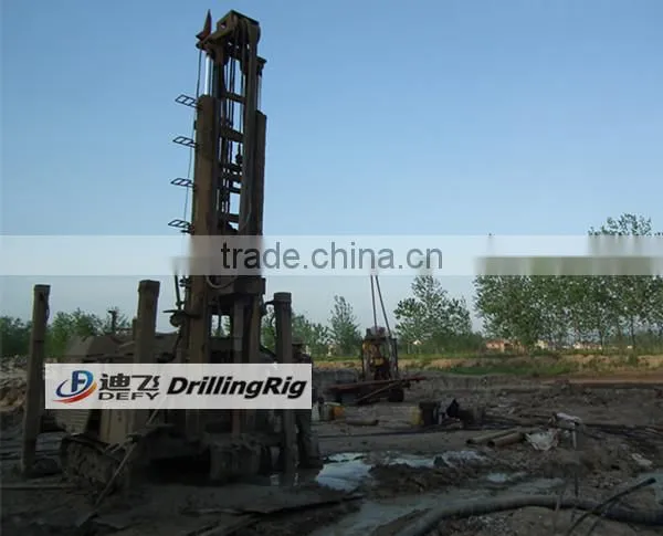 Water Well Drilling Equipment Rig With DTH Hammer and Air Compressor photo-4