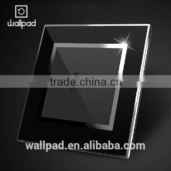 Hot Selling Wallpad Black Waterproof Acrylic Glass 110~250V EU UK Electric Telephone Socket Phone Socket RJ11 Quality Choice photo-3
