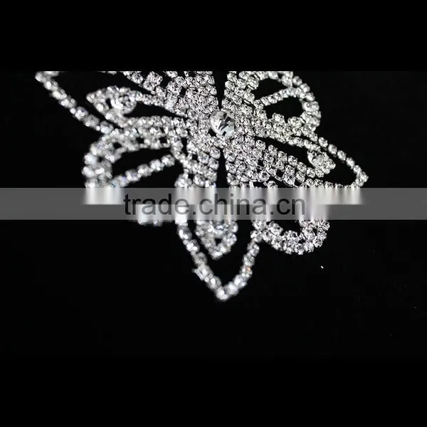 2015 Wholesale Rhinestone Sew on Appliques for Dress photo-3