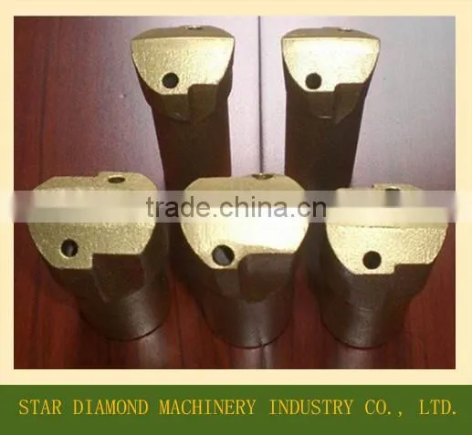 Chisel Bit, 7 Degree Tapered Chisel Bit, Hex19/ Hex22/ Hex25 Tapered Rod Bit photo-2